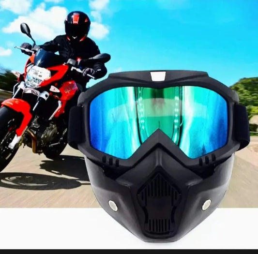 Face Helmet Mask for Bike Riders with Glasses | Anti Dust Masks for Bikers | Fog Proof & Warm