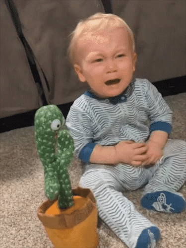Dancing Shaking Cactus Toy with Recording and Singing of Songs