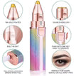 2-in-1 Facial Hair Remover & Eyebrow Trimmer + Free Delivery