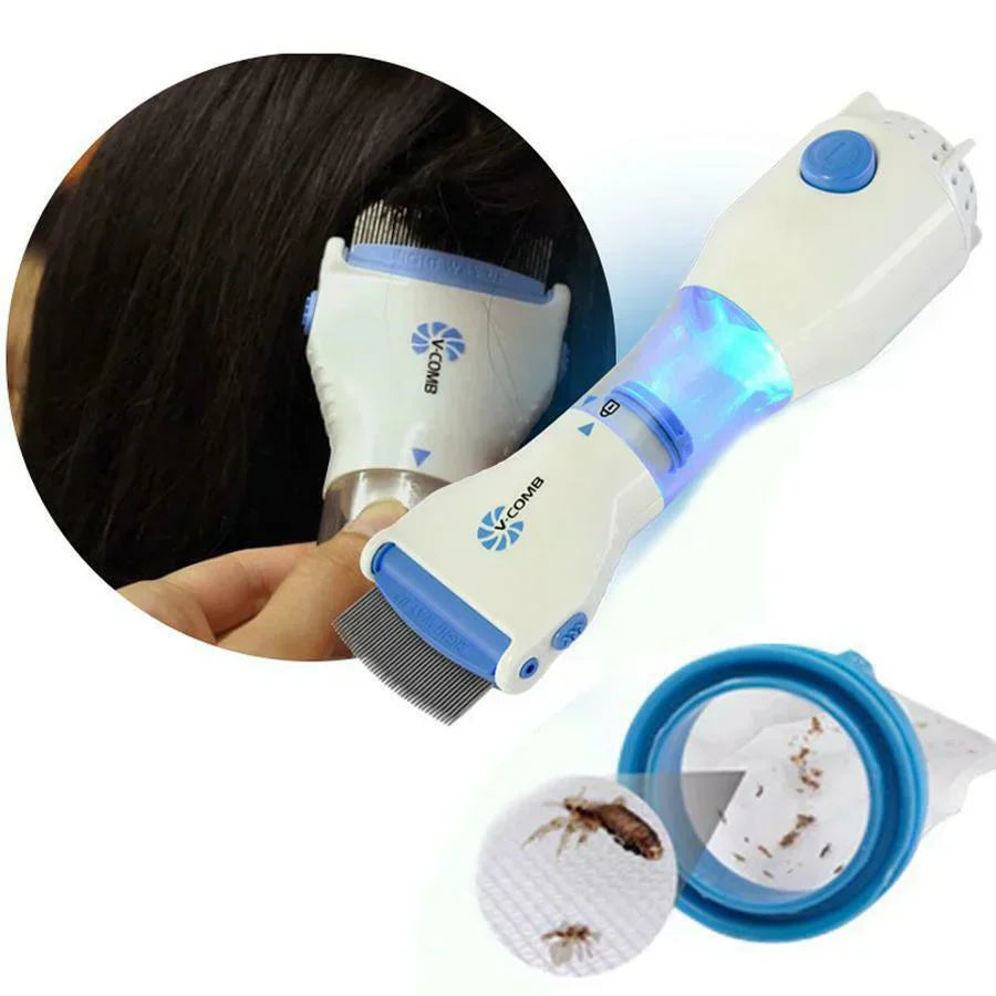 V Comb Electronic Head Lice Removal Machine Anti Lice Machine V - comb