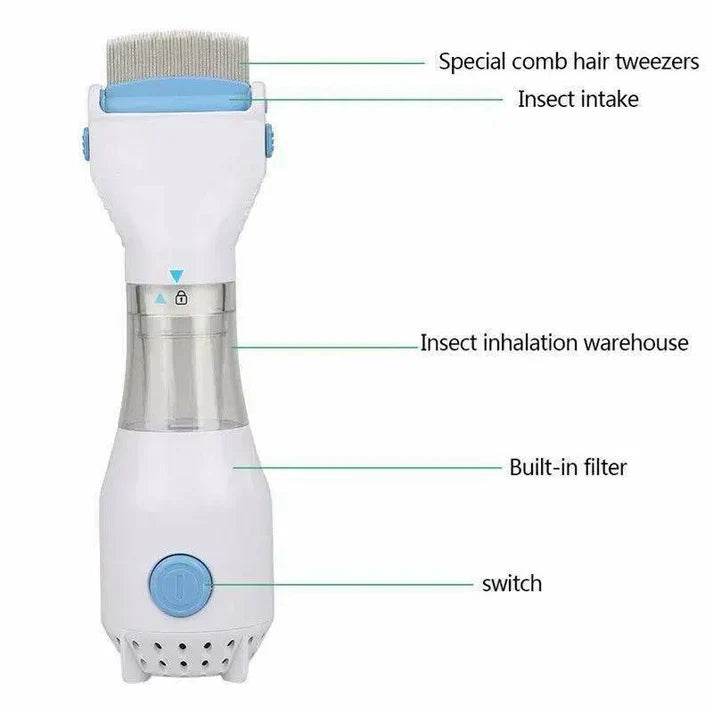 V Comb Electronic Head Lice Removal Machine Anti Lice Machine V - comb