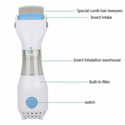 V Comb Electronic Head Lice Removal Machine Anti Lice Machine V - comb