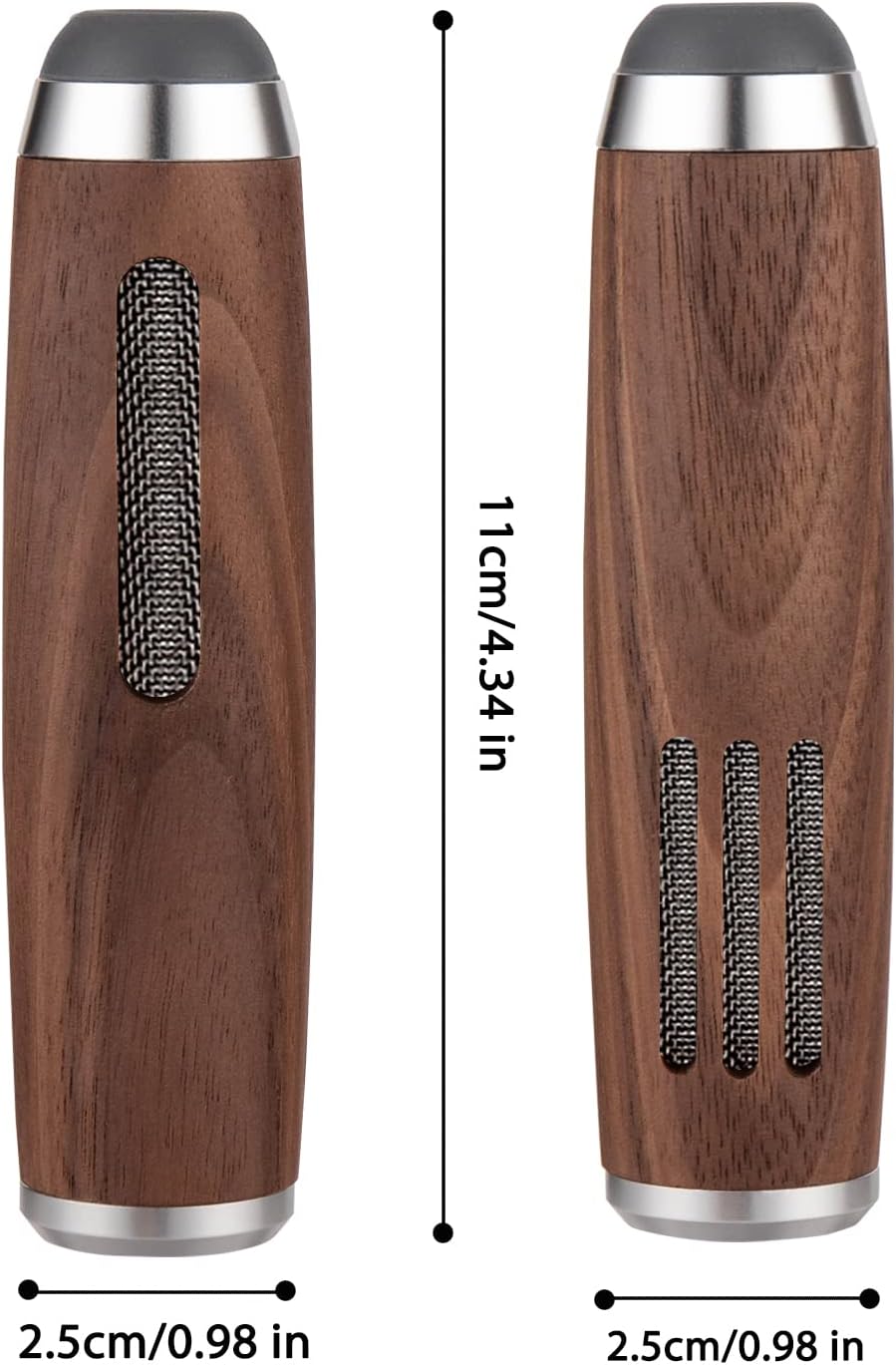 Portable Cigarette Ashtray, Handheld Walnut Cigarette Holder, Cigarette Ash Catcher For Travel, Home, Office, Car