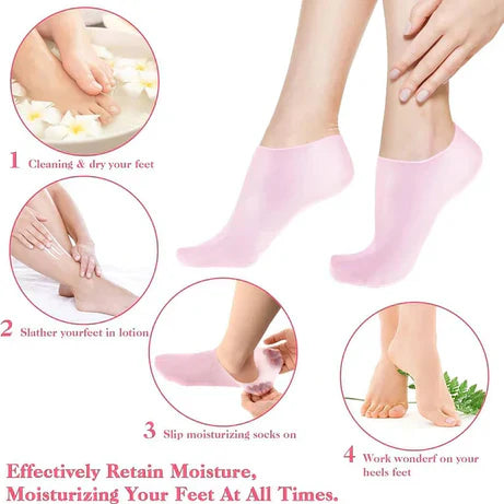Winter Bundle 2 Pairs (4 pieces)  Silicon Socks ( Premium Quality) + FREE DELIVERY