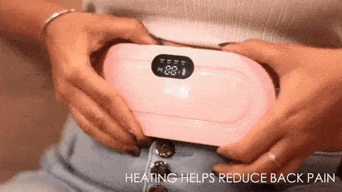 2-in-1 Period | Menses Pain Relief Belt & Heating Massager