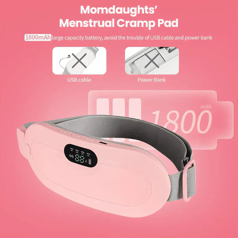 2-in-1 Period | Menses Pain Relief Belt & Heating Massager