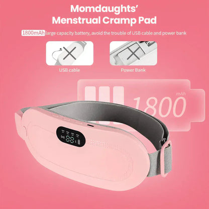 2-in-1 Period | Menses Pain Relief Belt & Heating Massager