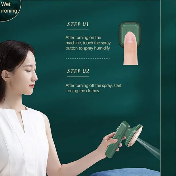 Portable Mini Ironing Machine Micro Steam Home | Best for Travel