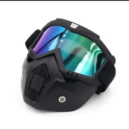 Face Helmet Mask for Bike Riders with Glasses | Anti Dust Masks for Bikers | Fog Proof & Warm