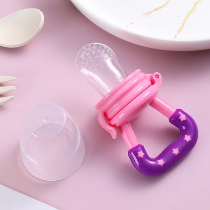Baby Safety & Feeding Bundle 3 in 1 – Infant Safety Helmet | Silicone Spoon Feeder | Fruit Pacifier Feeder for Newborns & Toddlers